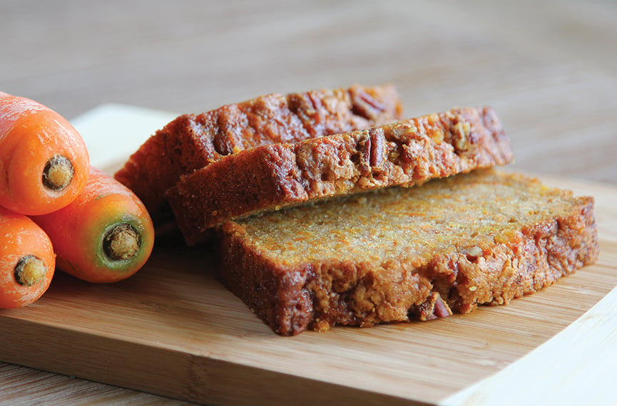 Carrot Walnut bread