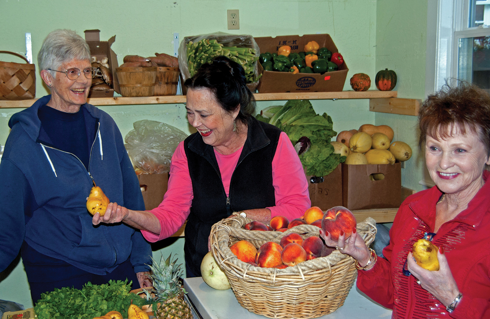 Food_pantry_Working_produce_Highlands_nc