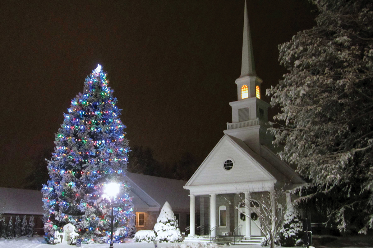 Church-Christmas-snow-cynthia-strain-highlands-nc
