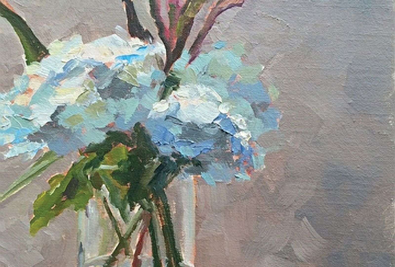 Julie-Mann-painting-smitten-highlands-nc-flowers