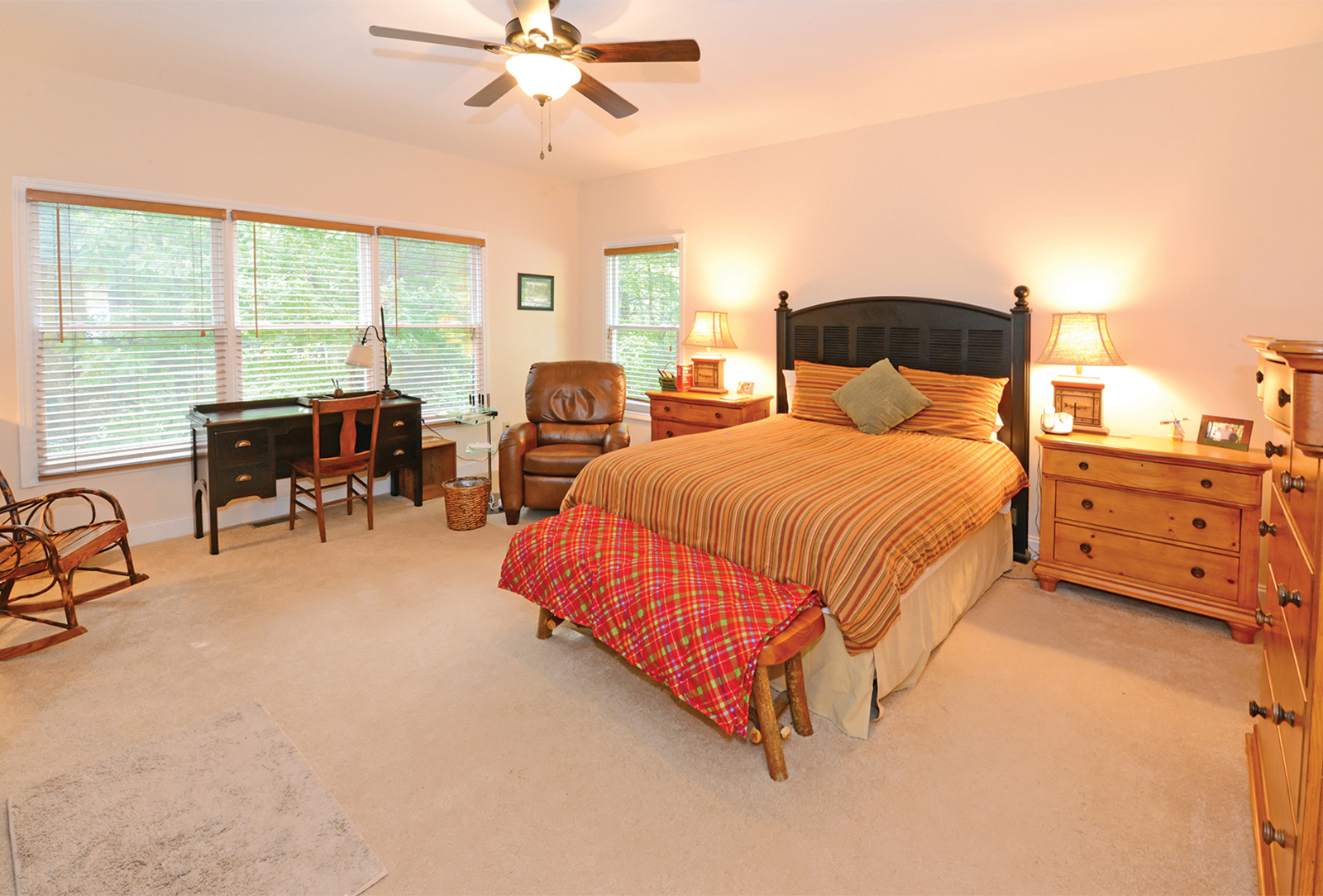 Home for sale, bedroom, Highlands NC