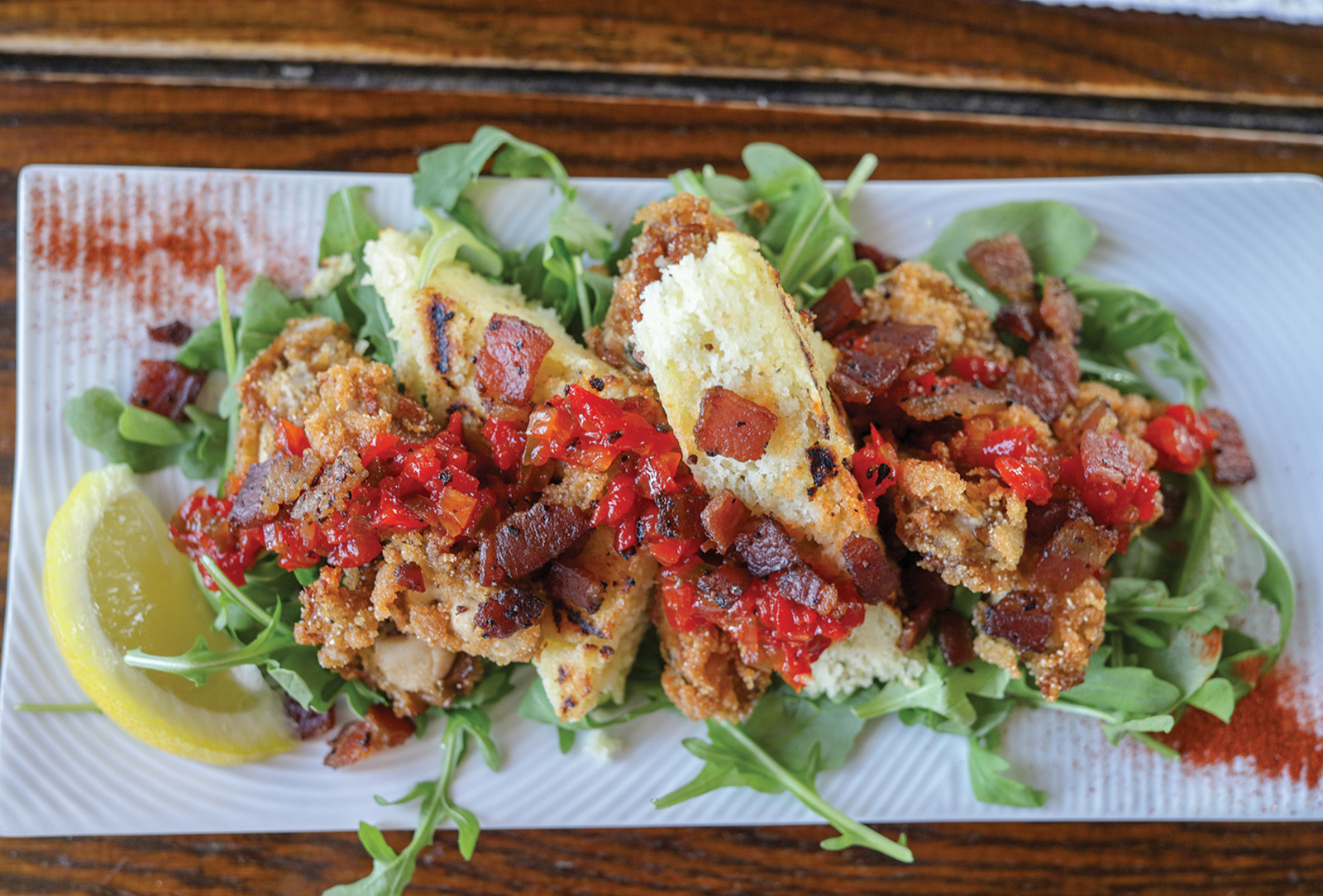 Lakeside Restaurant Cornmeal Dusted  Fried Oysters