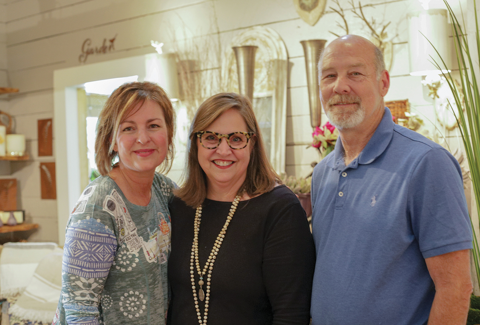 Fiddlehead Designs: Left to Right: Sandy Linebaugh, Mary Anderson  and Ed Linebaugh