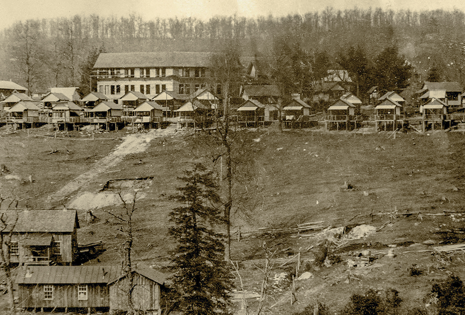 highlands nc history Bug Hill 1910