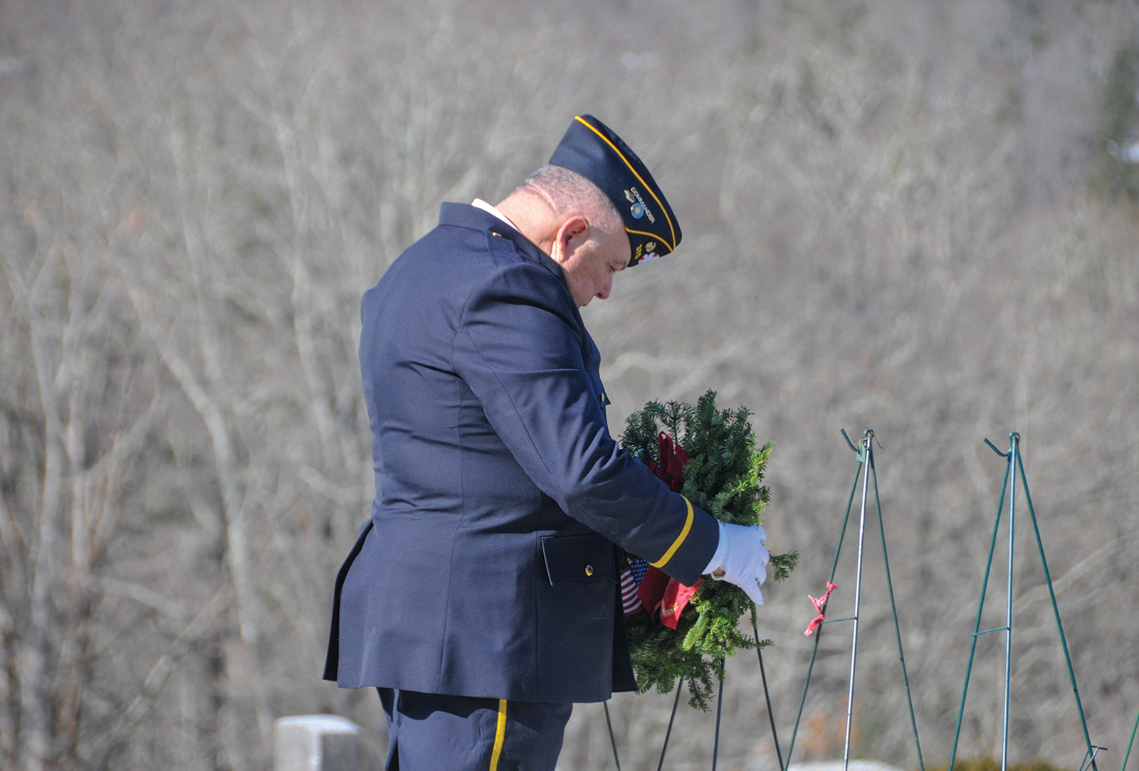 highlands nc wreaths across america wreath