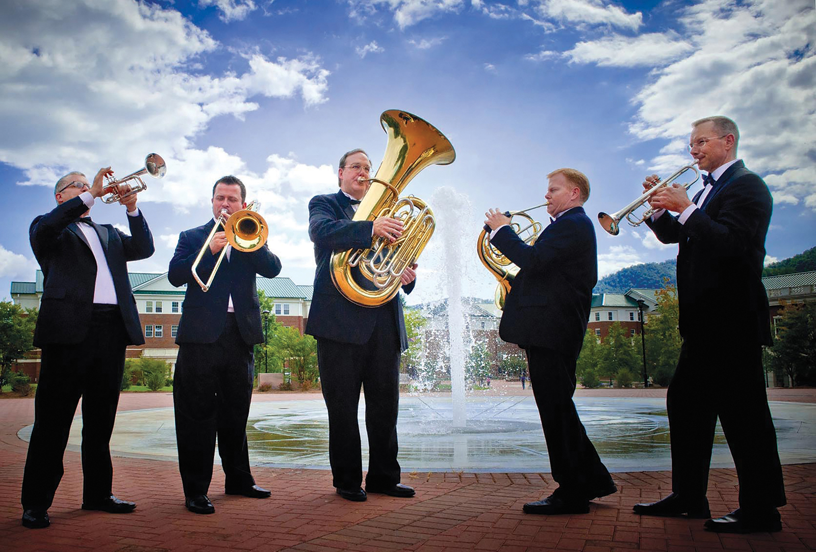 Highlands nc smoky mountain brass quintet