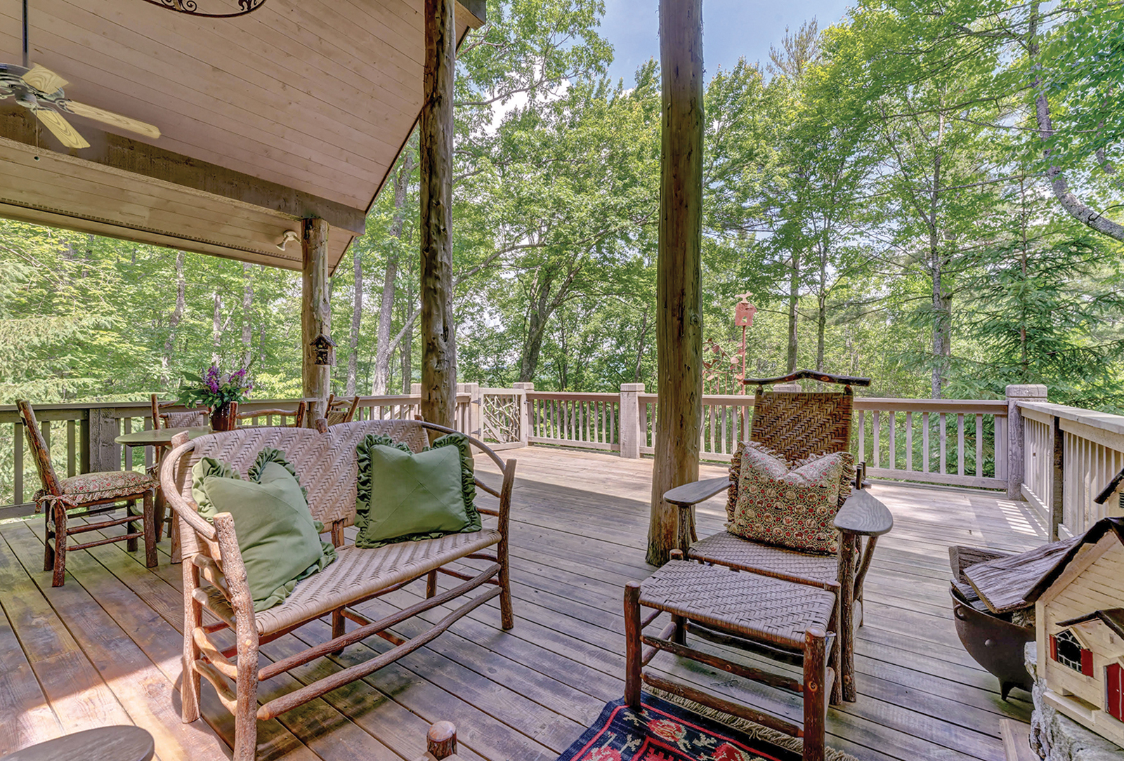 cashiers nc home for sale porch