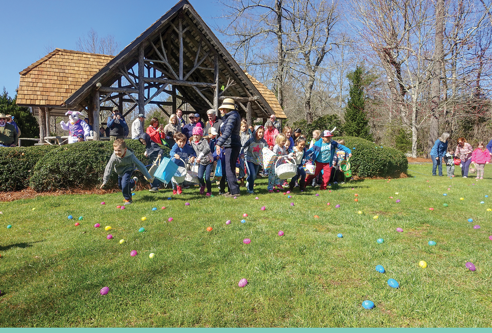 cashiers nc easter egg hunt the village green