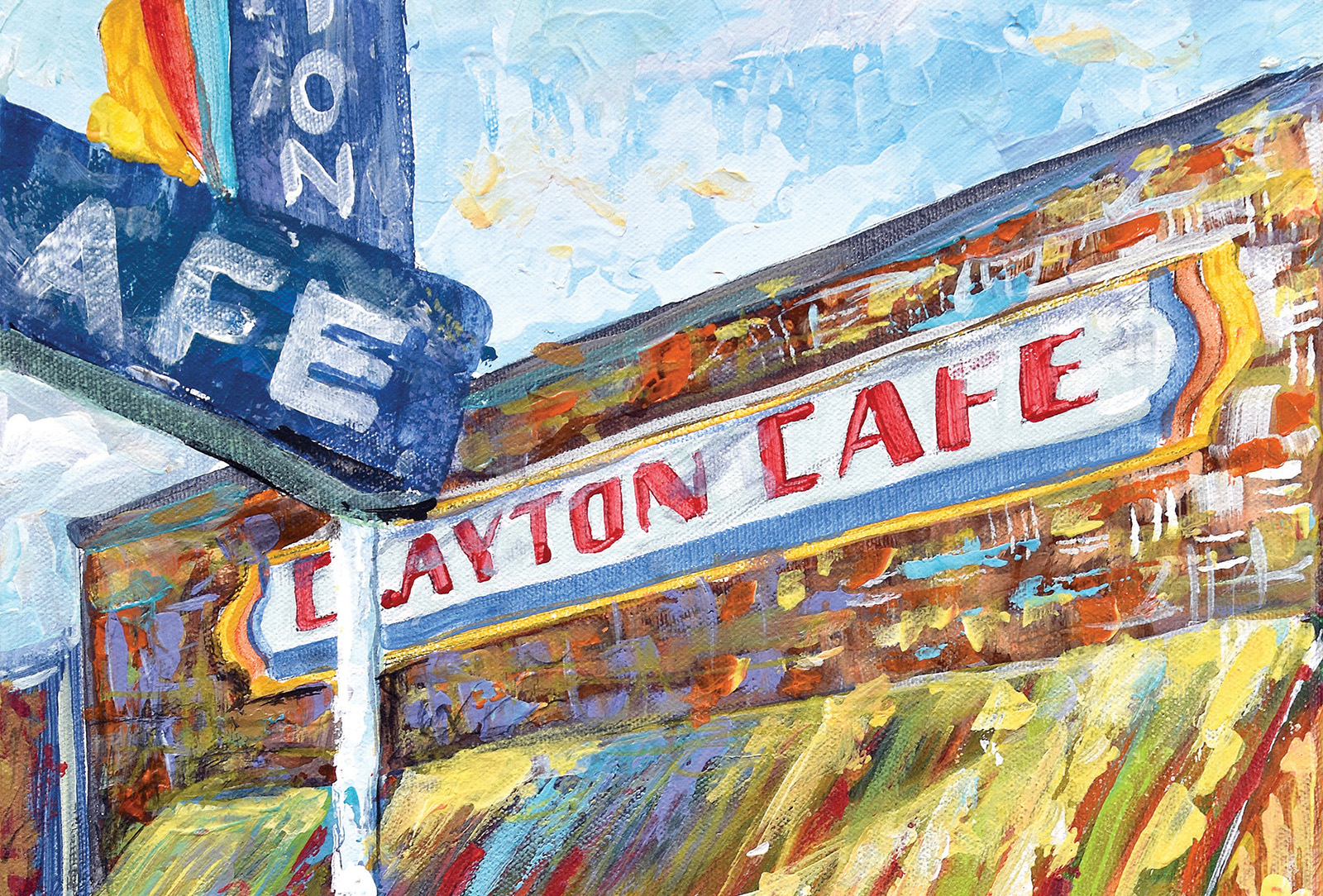 highlands cashiers art league Clayton Cafe