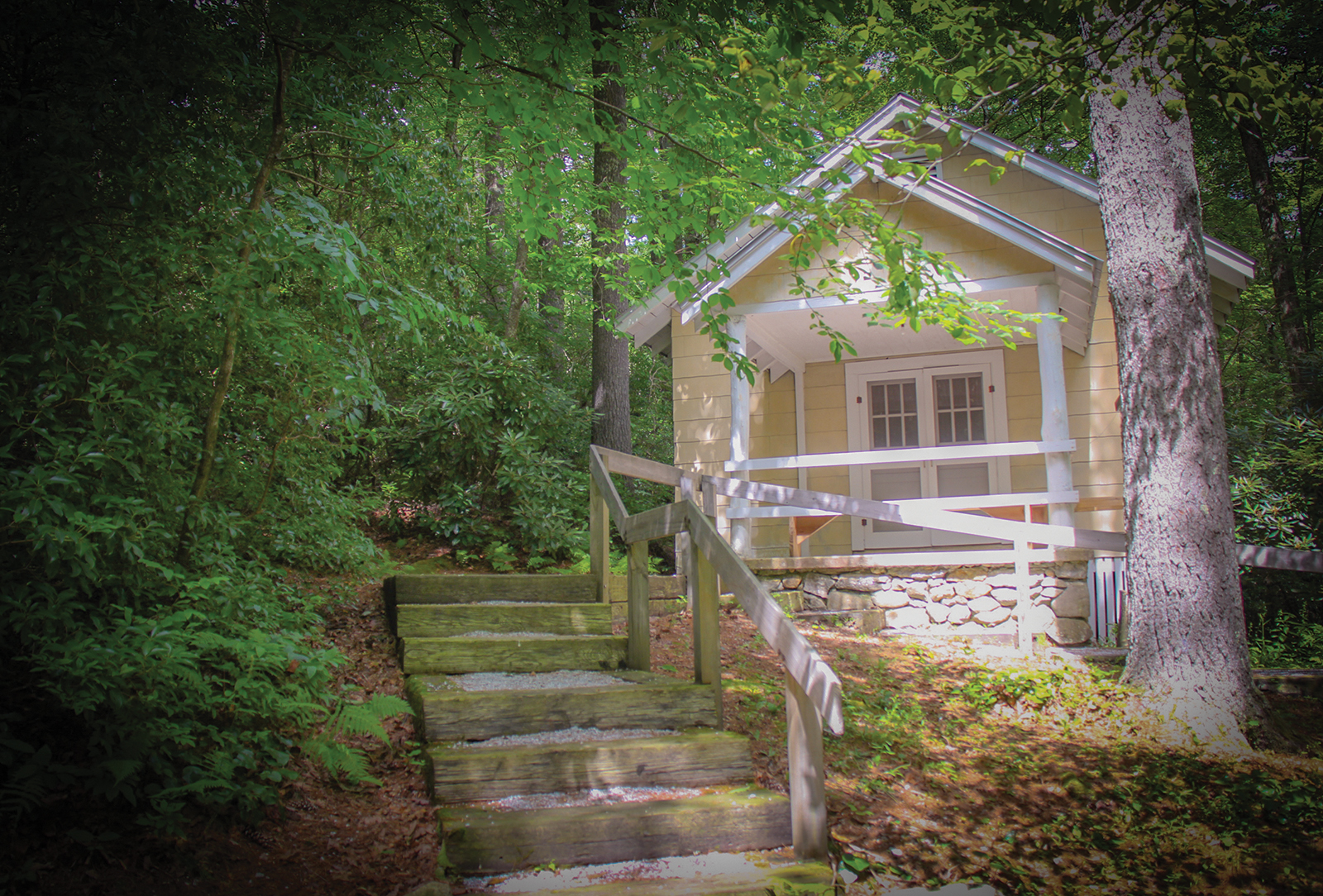 Little Church in the Wildwood highlands north carolina