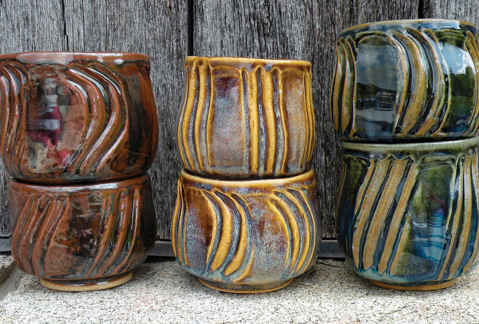 highlands cashiers art league pots