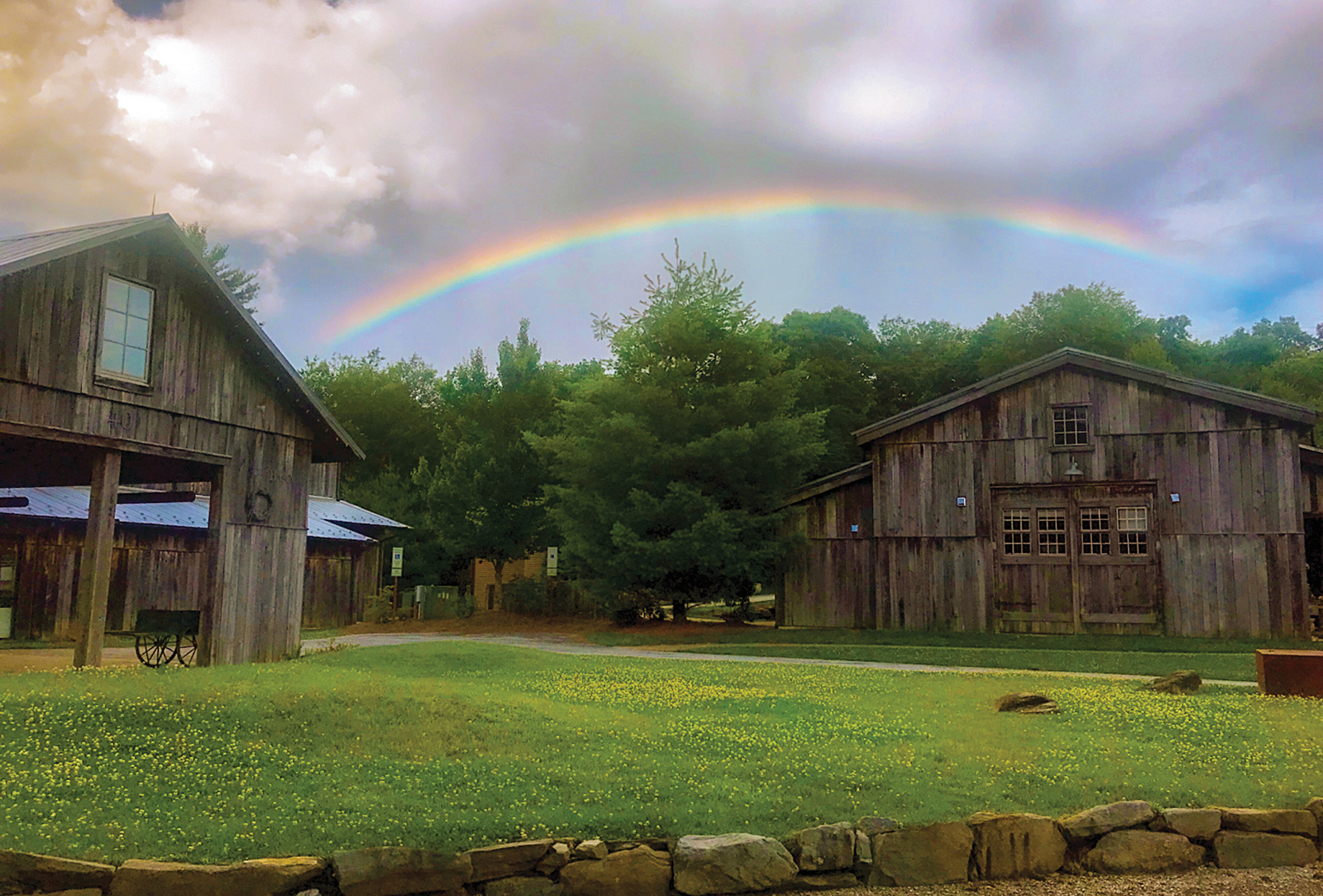 highlands nc the bascom rainbow