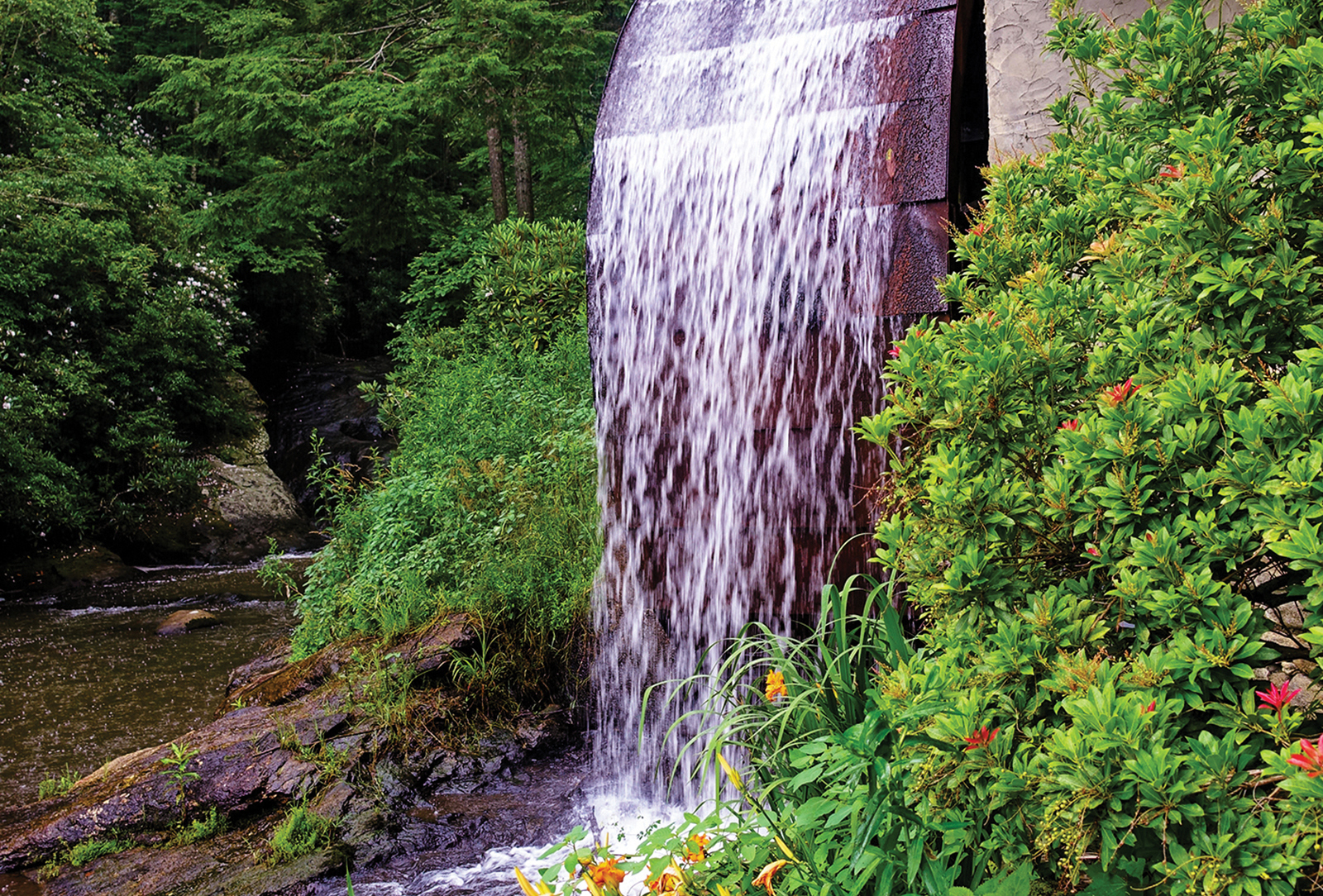 highlands nc this is my home mcphail exterior waterwheel1