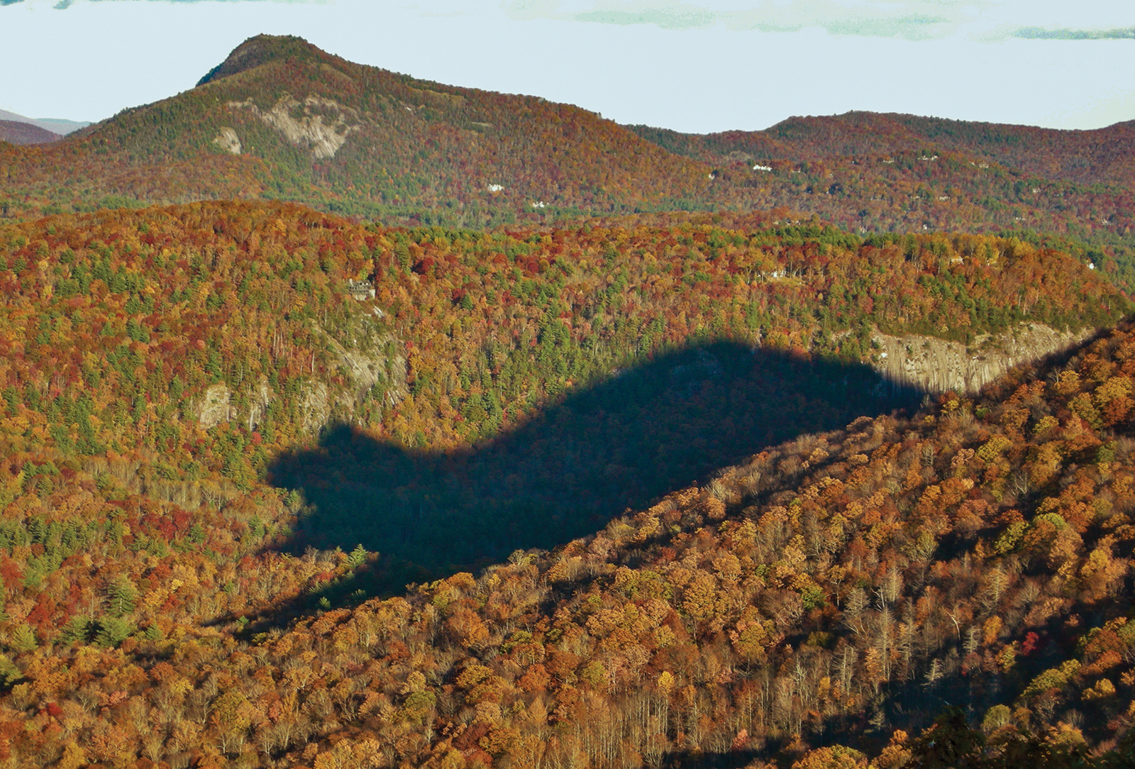 highlands cashiers land trust Big View bear shadow