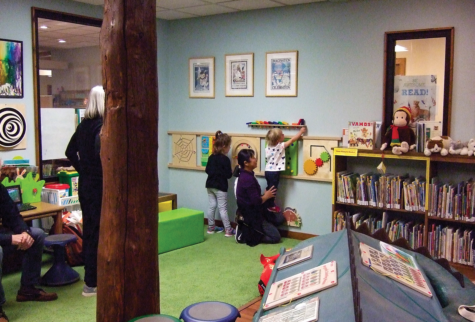 highlands nc hudson library kids room