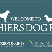 Vision Cashiers Dog Park Sign