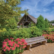 cashiers-nc-village-green-bench