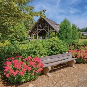 cashiers-nc-village-green-bench