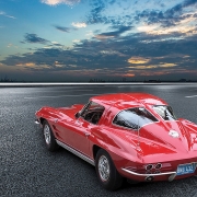 highlands motoring festival 1963 Corvette Split-Window Coupe ]