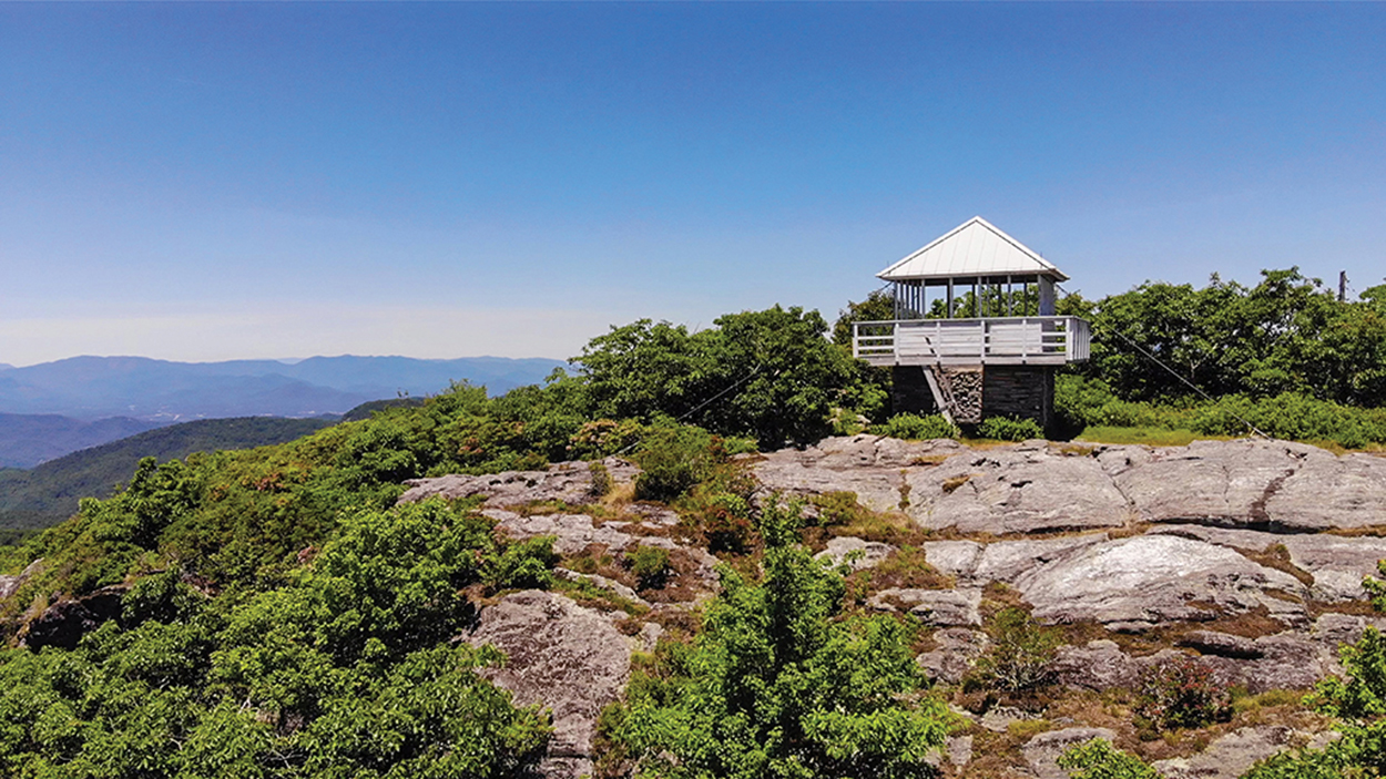 cashiers-nc-yellow-mountain-watch-tower