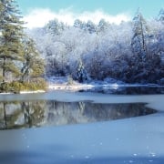 highlands-nc-Lake-Ravenel-snow
