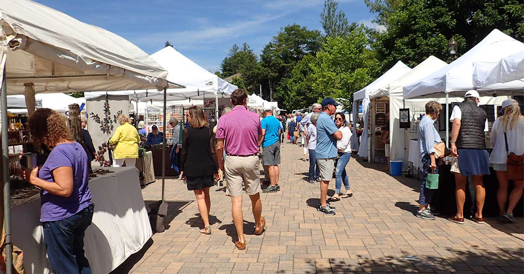 Highlands Mountaintop Art and Craft Show at Kelsey Hutchinson Founders