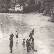 highlands-nc-historical-society-Ice-Skating-Mirror-lake-1955