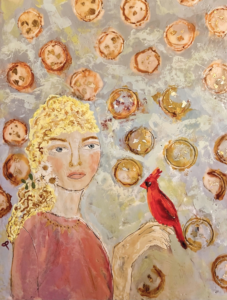 highlands-nc-artist-penny-pollock-red-bird