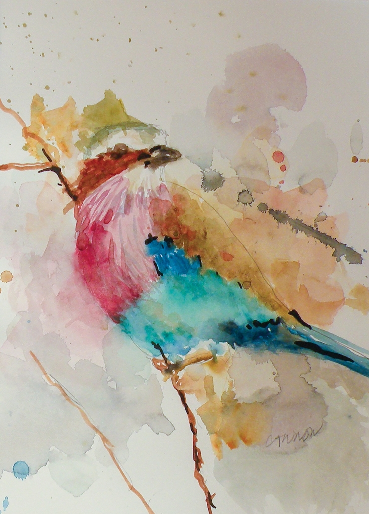 highlands-nc-artist-John-Cannon-bird