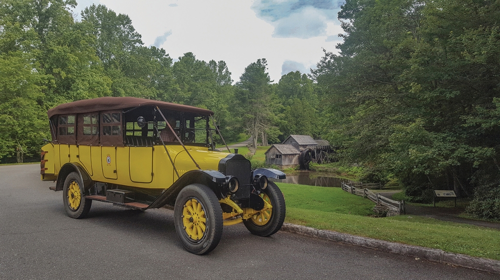 highlands-nc-motoring-festival-yellow-car