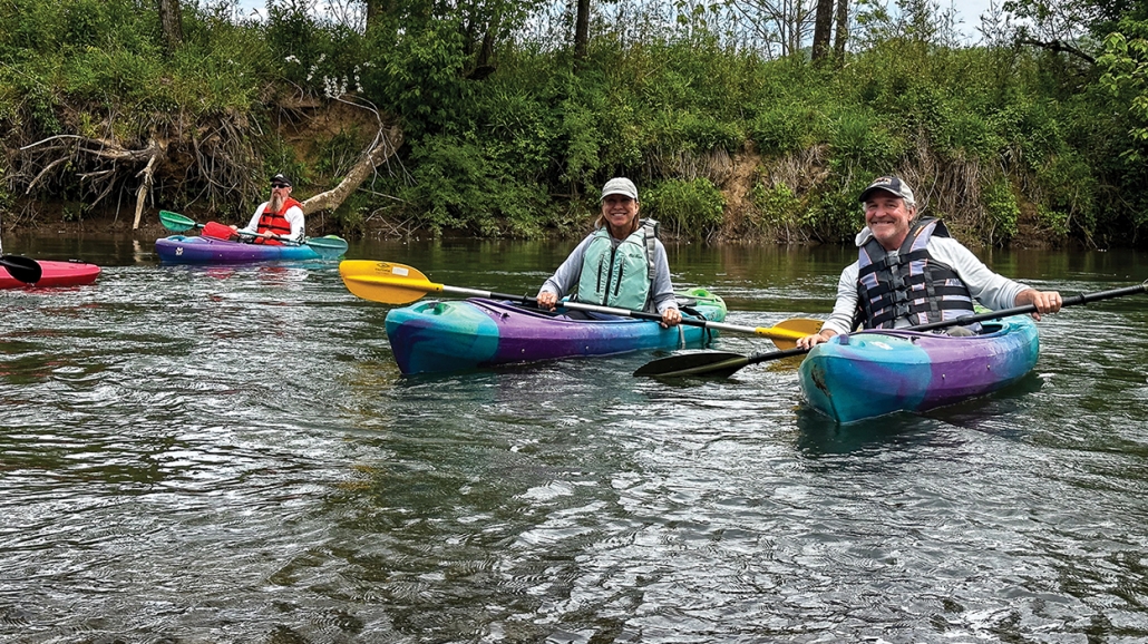 Spring river trip on the Little Tennessee